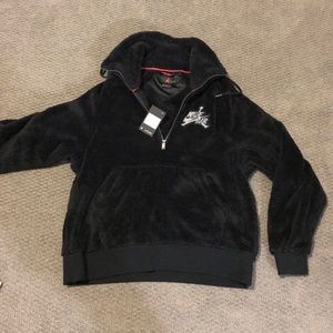 NWT NIKE AIR JORDAN WINGS SHERPA PULLOVER SIZE XL